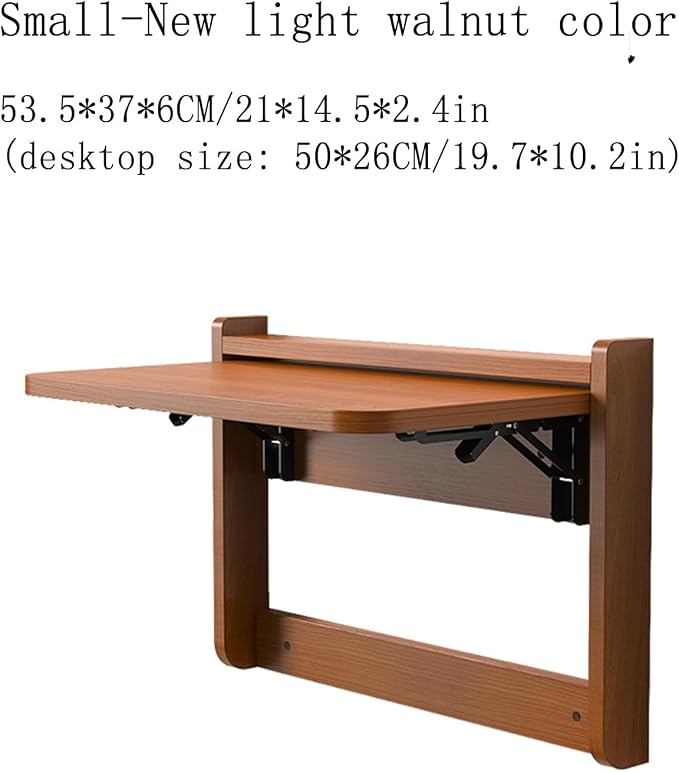 Fold Down Laundry Table, Home bar Foldable Floating nightstands，Floating - Image 3
