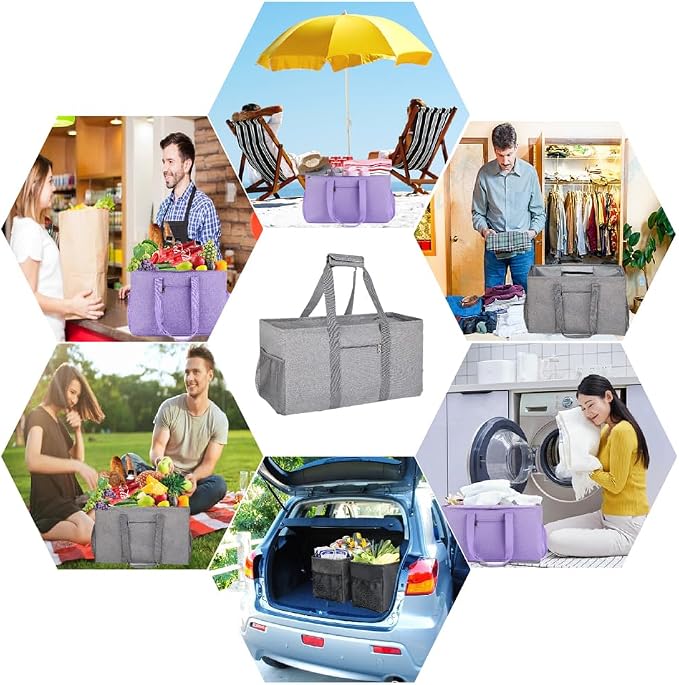 Extra Large Utility Tote Bag – Reusable Shopping Bag - Image 6