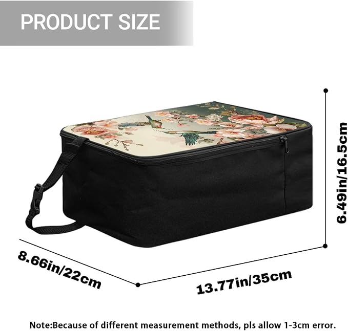 Hummingbird Portable Travel Iron Storage Bag Lightweight Carrying Case - Image 7