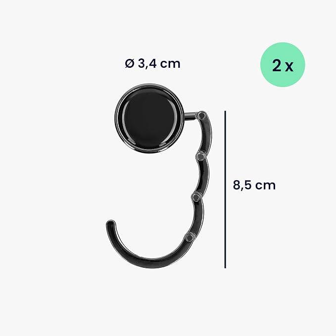 kwmobile Purse Hook for Table - Image 6