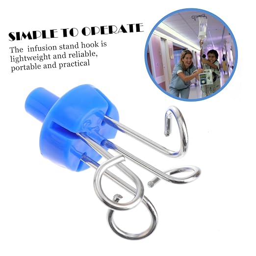 Stainless Steel Vertical Infusion Rack Hook and Lightweight Hanging Hook - Image 9