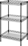 Storage Shelves, 3-Tier Wire Shelving Unit by GUANGFOSHUN