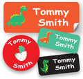 120-ct Personalized Waterproof Name Labels – 3-Line Custom Stick-On Tags by GILBIN