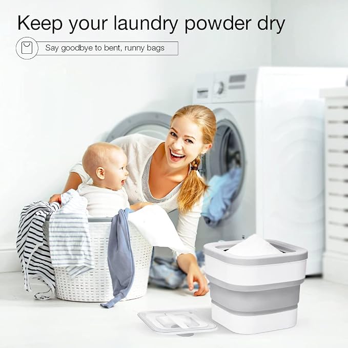 Conworld Laundry Detergent Container, Laundry Powder Dispenser - Image 2