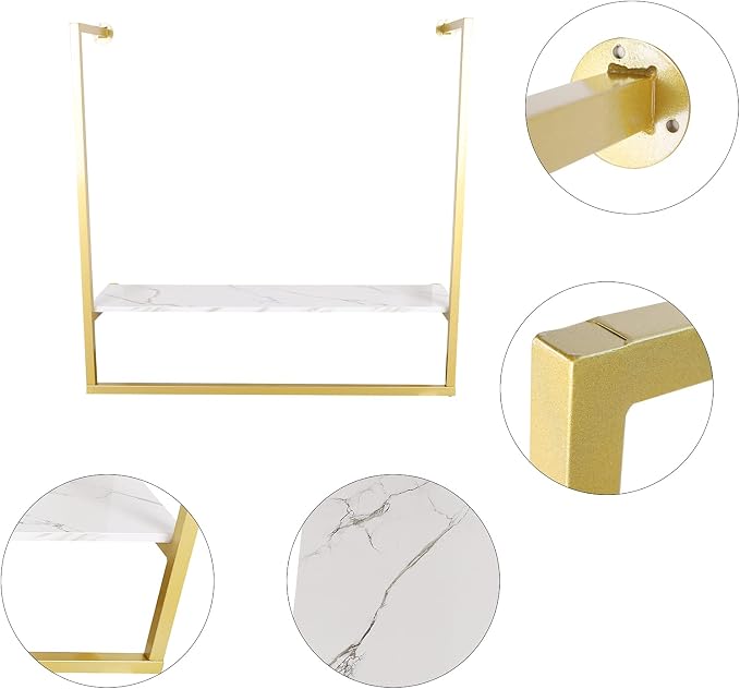 Clothing Store Wall Mounted Display Rack, Retail Garment Rack, Window Hanging - Image 4