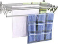 Foldable Wall Mounted Clothes Airer Hanger Towel Holder Household Easy Storage by Unknown