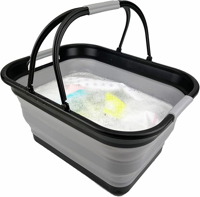 SAMMART Collapsible Tub with Handle 29L - Image 5