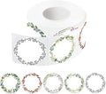 400Pcs Canning jar Labels, 2 inch White Mason jar Labels, Christmas Gift Labels by Starboling