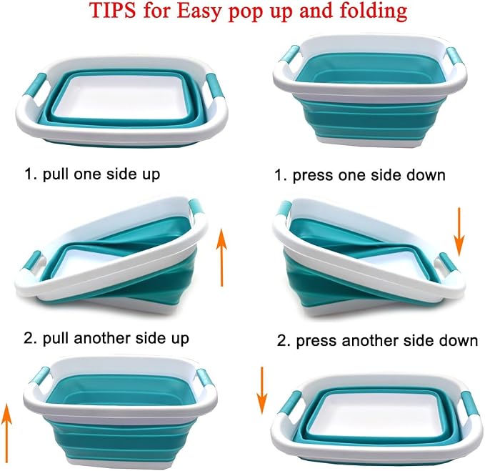 SAMMART 25L Collapsible Laundry Basket - Image 7