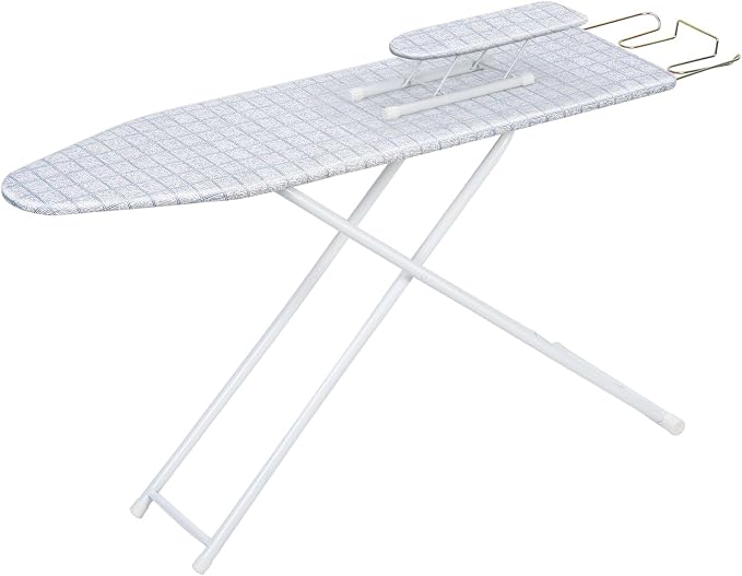 Ironing Board Full-Size, Adjustable Height Foldable Extended Household Ironing by sxvbdway