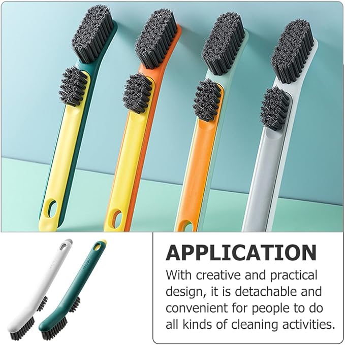 2pcs Detachable Laundry Shoe and Clothes Cleaning Brush Set - Image 9