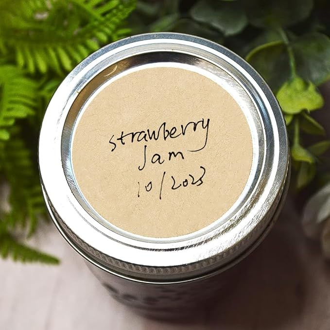 2" Kraft Canning Labels - Image 3