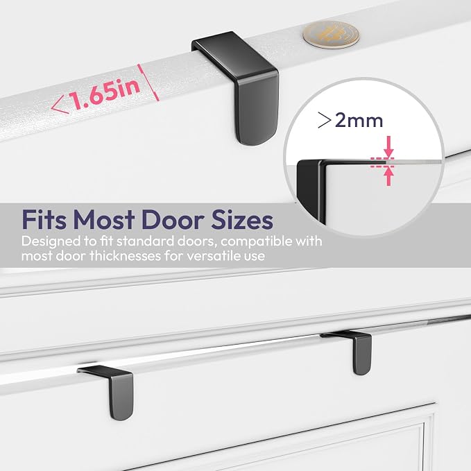SWTYMIKI Over The Door Hook - Image 7