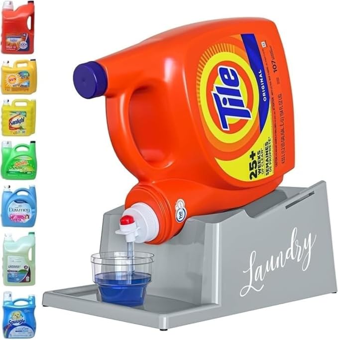 Skywin Laundry Detergent Holder Stand Organizer and Drip Tray by Skywin