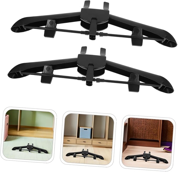 2pcs Garment Steamer Clothes Hanger Foldable Clothes Steaming Rack Ironing - Image 9