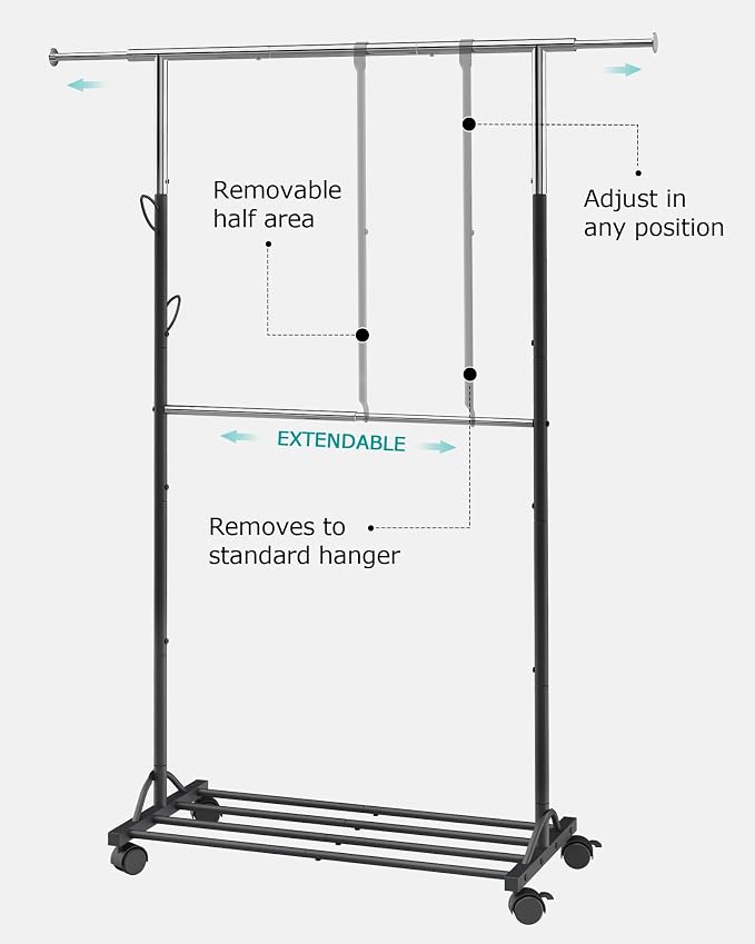 FAVOOSTY Hanging racks for clothes Rack - Image 4