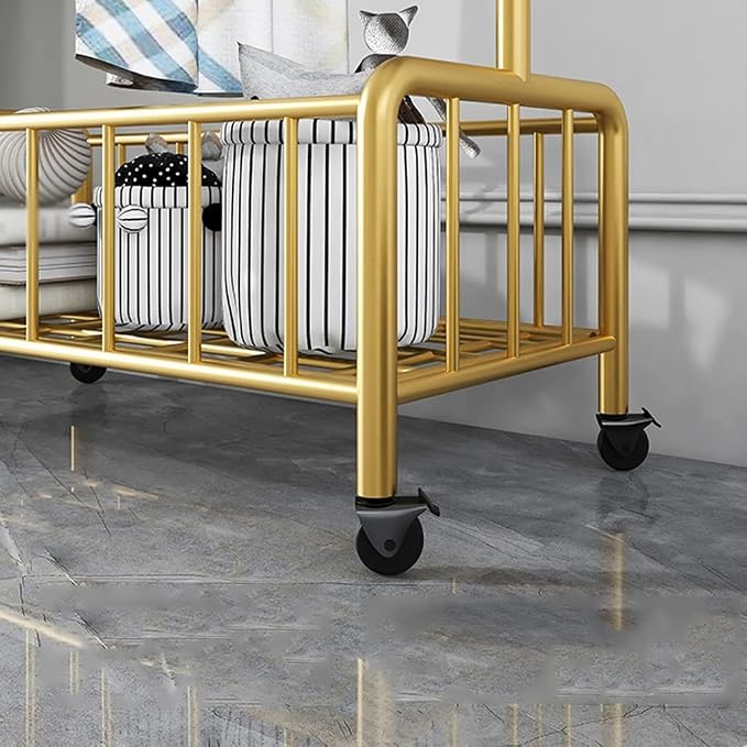 Corner Coat Rack Floor-Standing Bedroom Hanger - Image 3