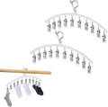 2Pcs Legging Organizer for Closet, Stainless Steel Legging Hanger, Large by Unknown