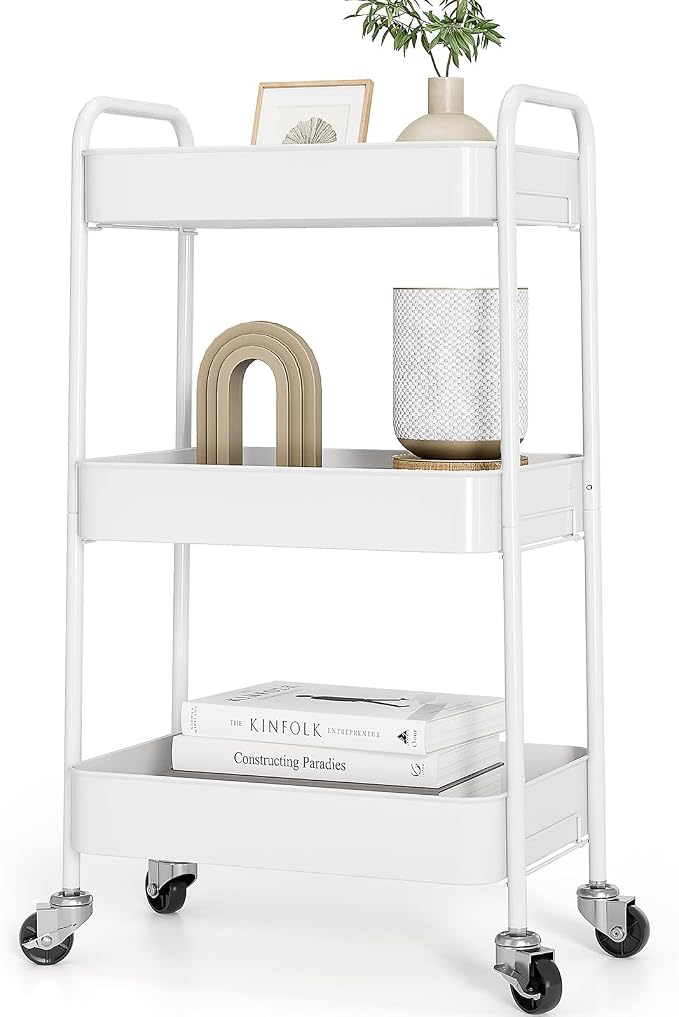 TOOLF 3-Tier Rolling Cart by TOOLF