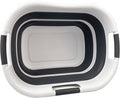 SAMMART 30L Collapsible Plastic Laundry Basket by SAMMART
