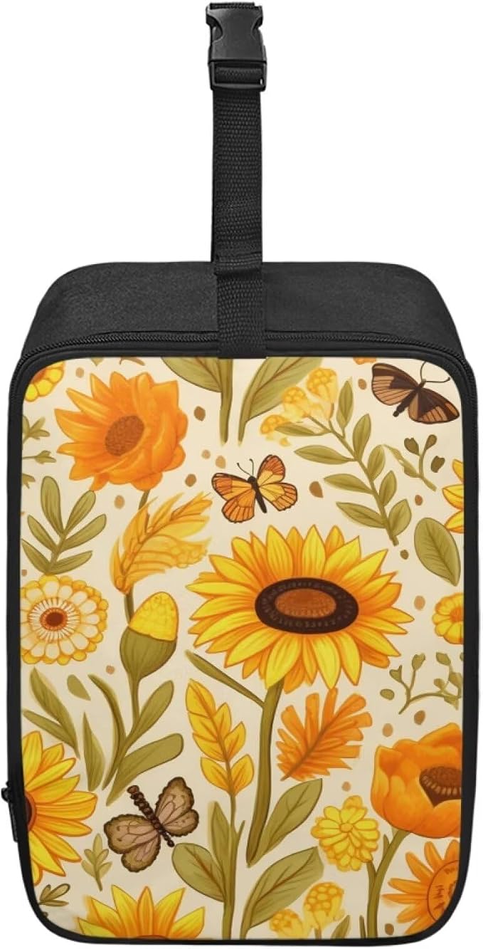 Sunflower Lightweight Irons Carrying Case Portable Handheld Steamer Storage Bag by YUVAMAGIMO