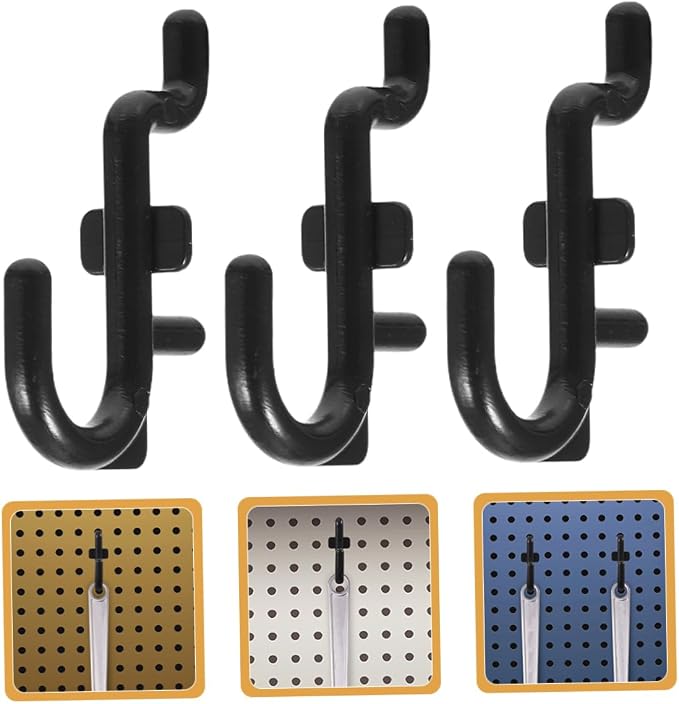 50pcs Pegboard Hooks for Tool Storage Pegboard Holders for Garage Organization - Image 7
