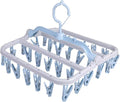 Foldaway Clothesline Hanger Thickened Arms Multiple Clip by Unknown