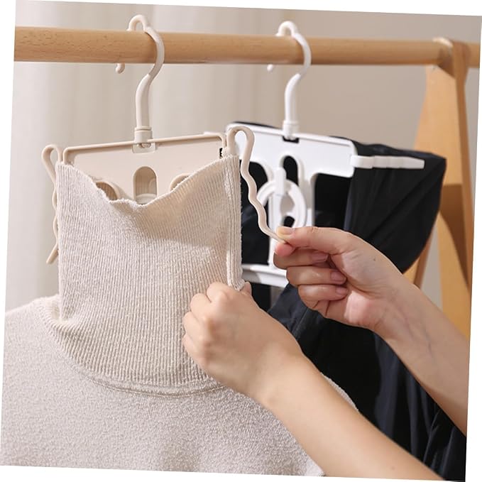 Rotatable Plastic Clothes Drying Rack - Image 9
