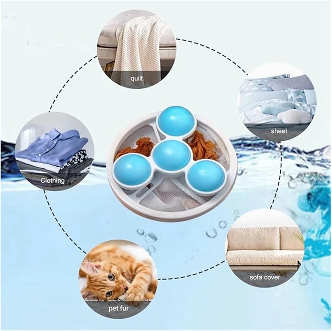 3PCS Reusable Hair Filter Cleaner - Image 4