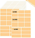 540Pcs Removable Food Labels, 3 Size Labels by WSICSE