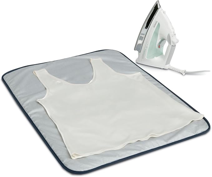 Household Essentials 129 Portable Ironing Blanket Mat-Heat Resistant-Grey - Image 7