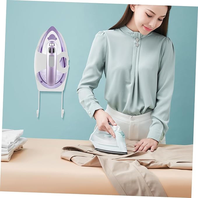 IMIKEYA Wall Mount Ironing Board Hanger - Image 4