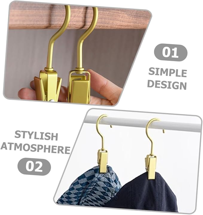 5pcs Laundry Hook Clips Pack Clip Hangers - Image 5