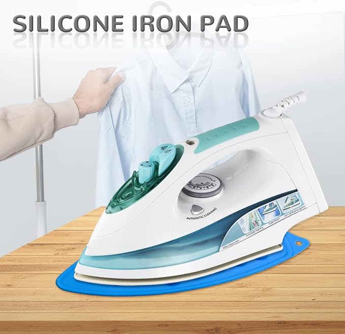 yuntop 2 Pcs Silicone Iron Rest Pads Multipurpose Iron Hot Resistant Mat - Image 4