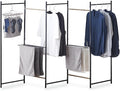 Iris Ohyama OTM-250R Folding Clothes Drying Rack, 5 Tiers, Width 9.8 x Depth by IRISUSA