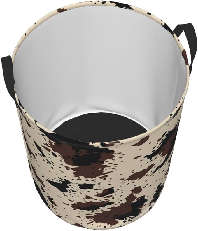 Cow Texture Laundry Hamper Bag - Image 2