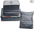 6 PCS Packing Cubes for Carry on Luggage by Gbateri
