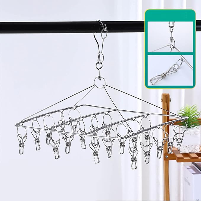 Clothes Drying Racks Hangers, Clothes Drying Hanger Stainless Steel Multi - Image 3
