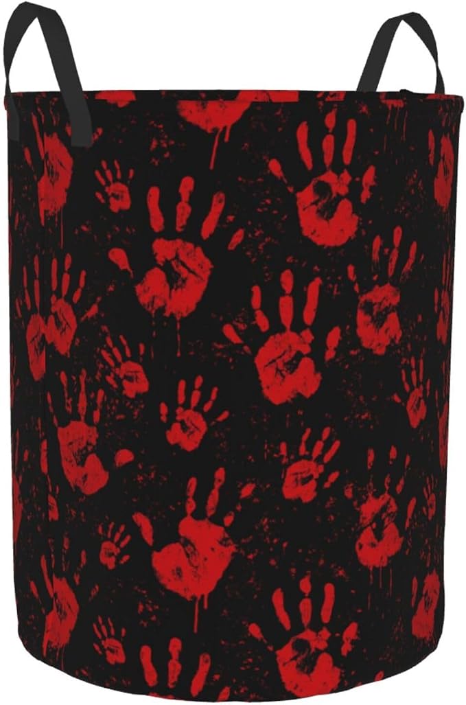 Skull Hand Laundry Basket Storage Bin Foldable Laundry Hamper Clothes Storage - Image 2