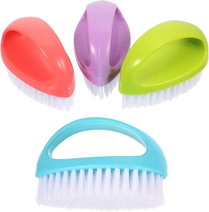 Ciieeo 4pcs Multifunction Laundry Clothes Scrubber Brush Set by Ciieeo