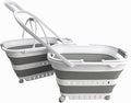 SAMMART 35L Collapsible Plastic Laundry Basket by SAMMART