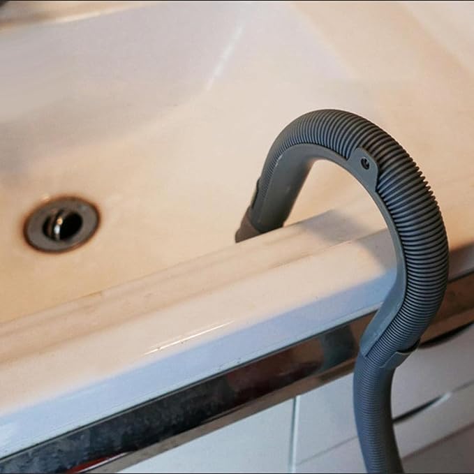 2Pcs Gray Clothes Washer Drain Hose Holder - Image 6