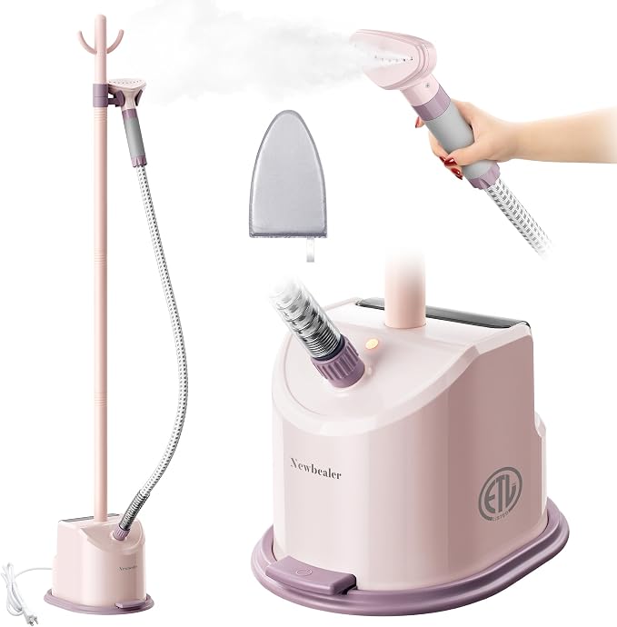 Newbealer Standing Garment Steamer - 1500W Full-Size Vertical Clothes Steamer by Newbealer