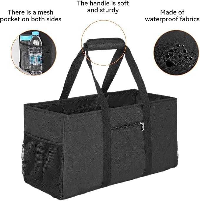 Extra Large Utility Tote Bag – Reusable Shopping Bag - Image 5