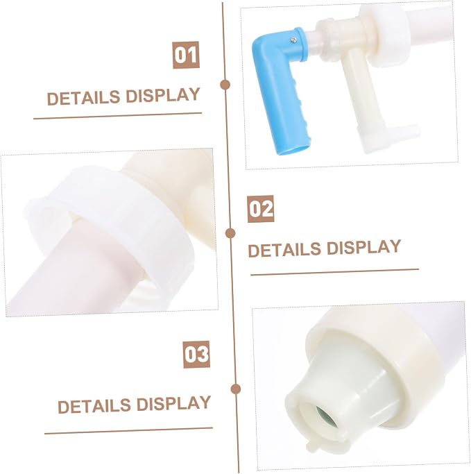2pcs Chemical Bucket Liquid Dispenser Hand Press Pump - Image 4