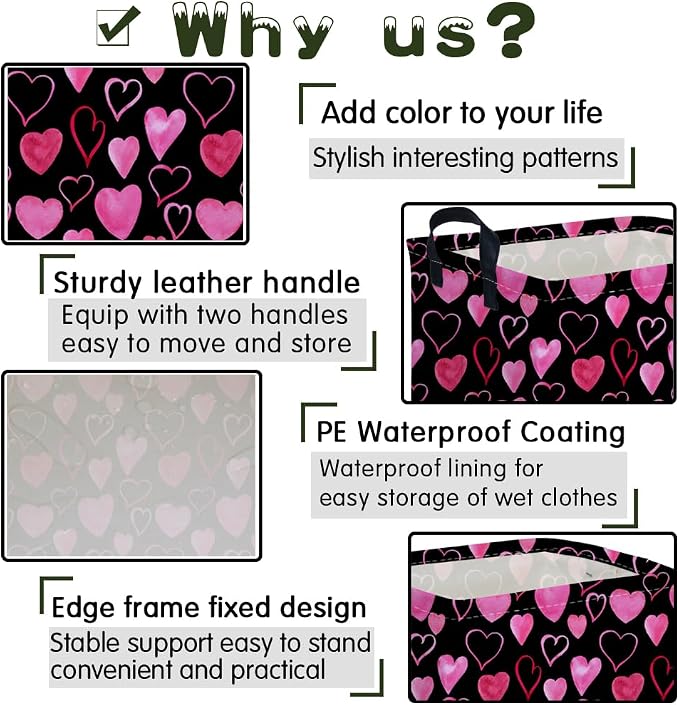 Rectangular Valentine's Day Gift Basket, nursery basket, Girls gift baskets - Image 6