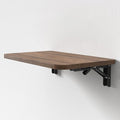 Wall Mounted Fold Down Desk Laundry Folding Wall Table Drop Leaf Wall Shelf by Unknown