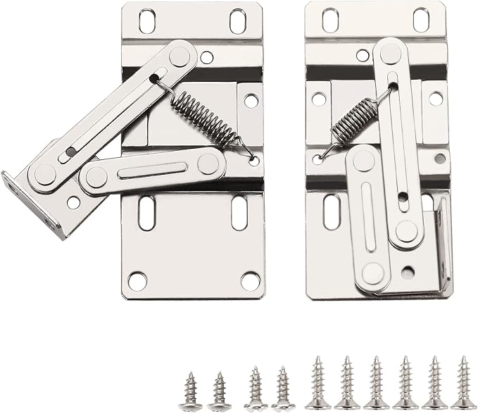 Furniware 2 Pair Tip Out Tray Hinges, Standard Sink Hinges - Image 6