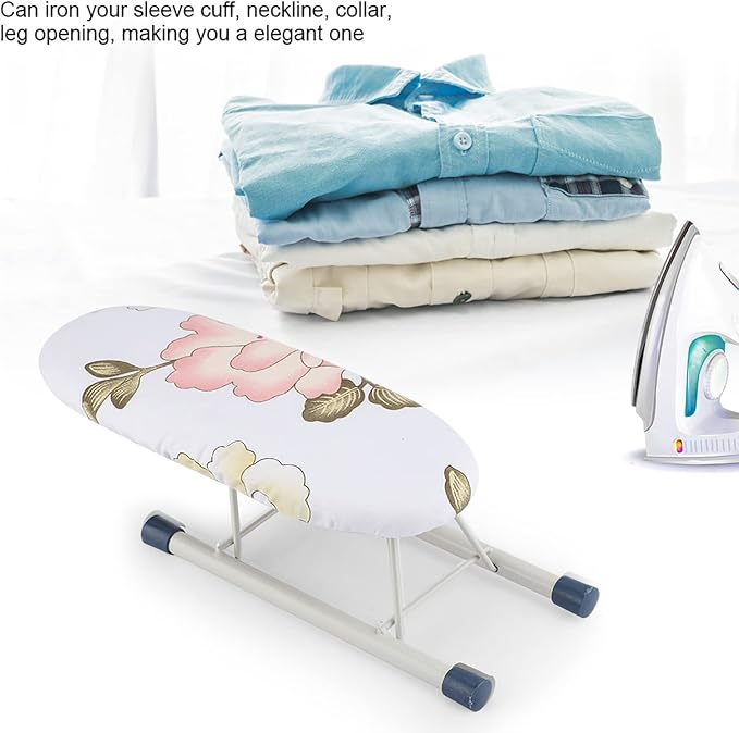 Ironing Board, Cotton Cloth Foldable Iron Board Ironing Boards Cuffs Collars - Image 2