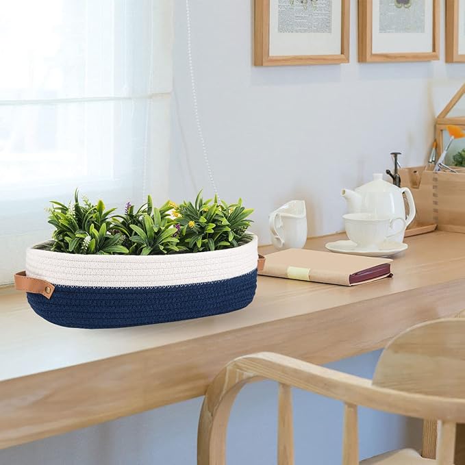 Toilet Basket, Woven Storage Basket - Image 3